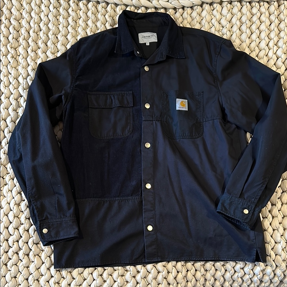 Carhartt WIP Navy Shirt Jacket
